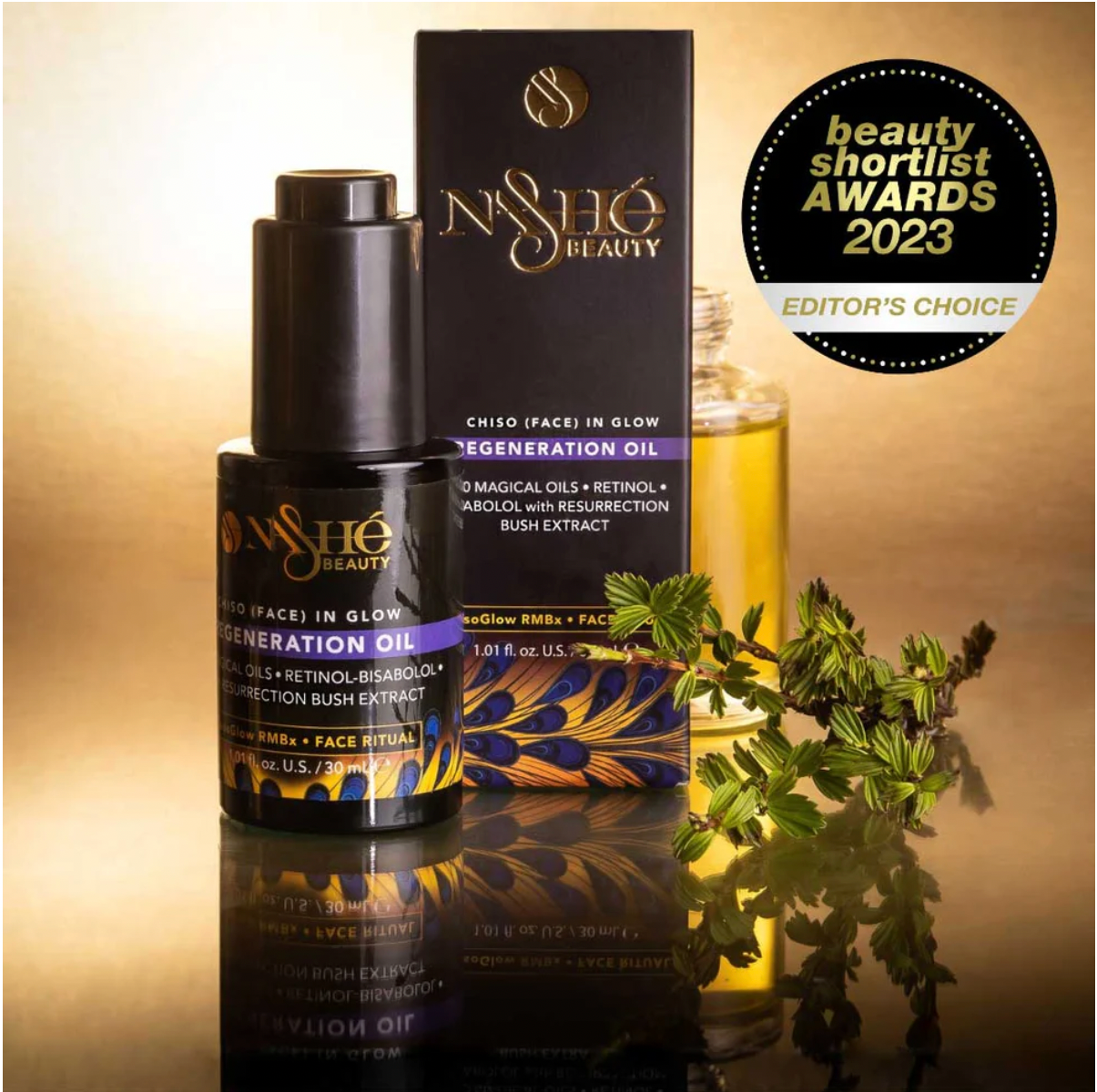 Chiso Glow Oil – Radiance & Repair Face Oil for Dry or Dull Skin