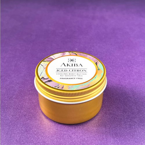Akiba "Iced Citron" Body Butter - Cool, calm, fragrance-free